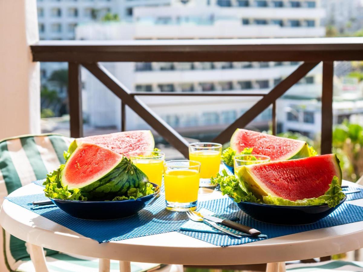 665 Parque Santiago 2, Sea Front, Wifi Apartment Playa de las Americas  Luaran gambar